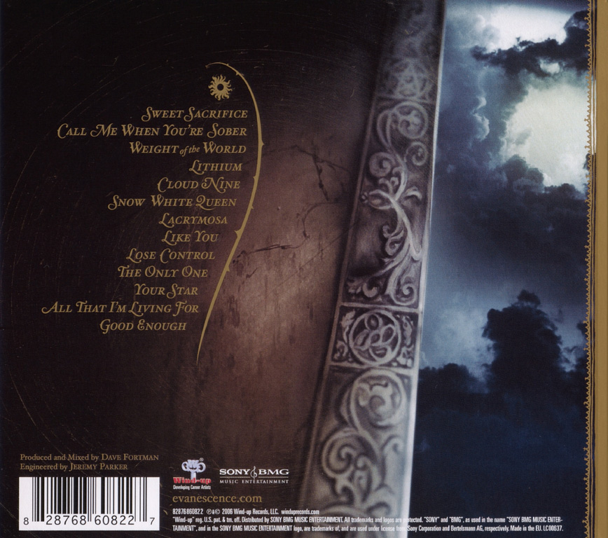 Evanescence  The open door  inside